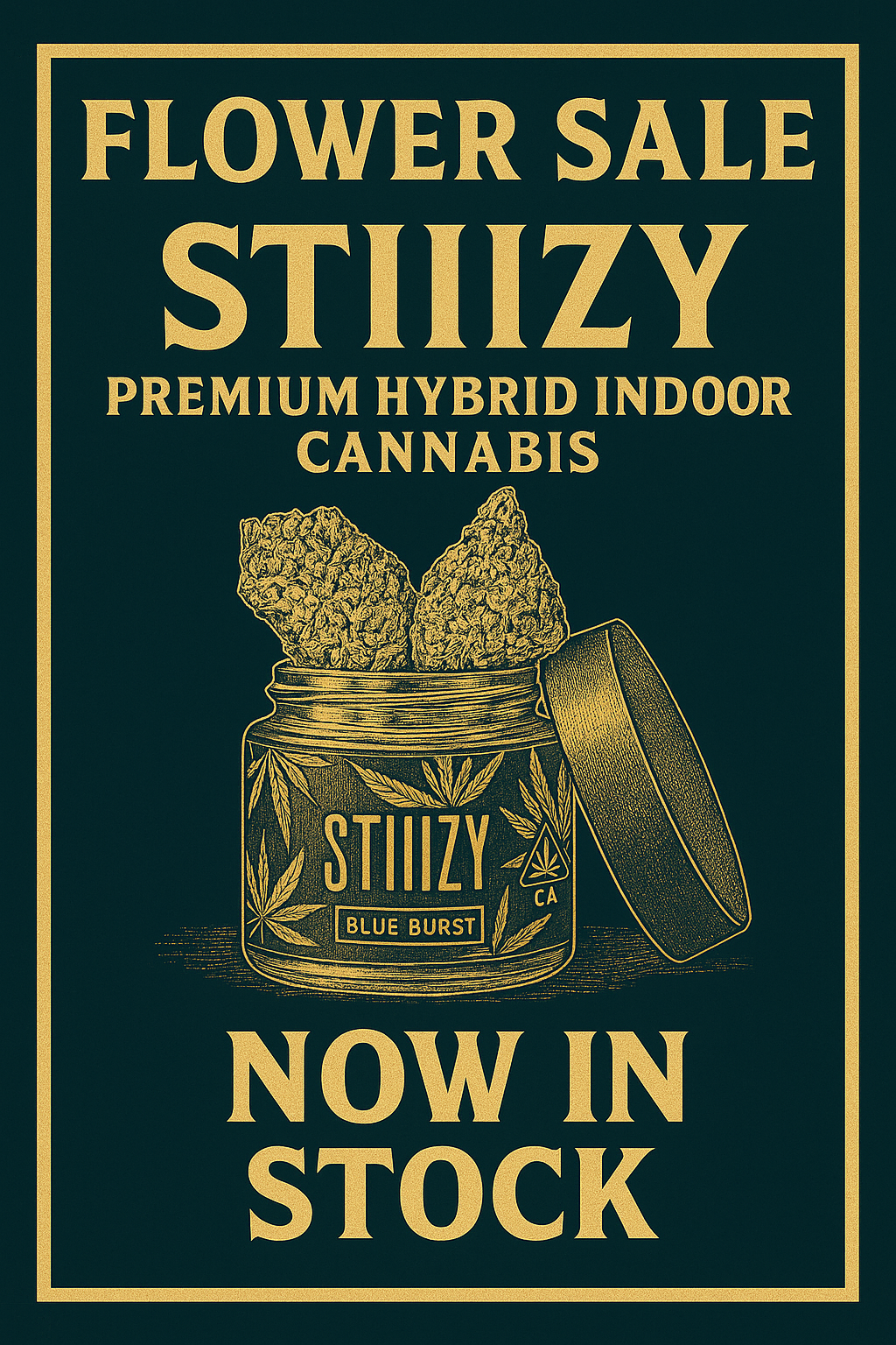 Santa Cruz STIIIZY Flower Frenzy – KindPeoples dispensary 30% off cannabis flower. 
